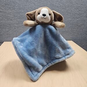 Carter's Puppy Cuddle Buddy Plush Security Blanket "Lovey"14" x 14" Baby Blanket